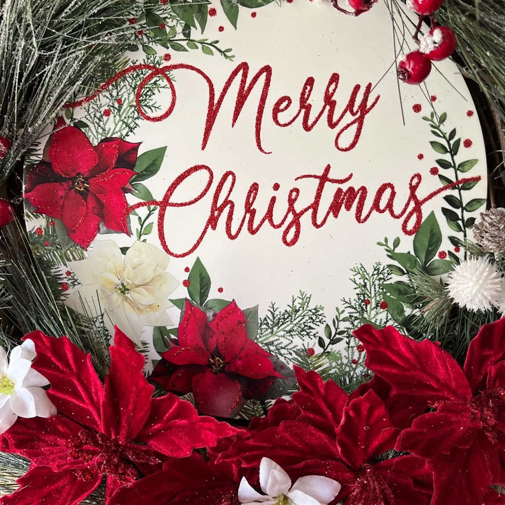 Homemade Christmas Wreath - Picture 5 of 6
